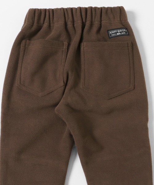 KRIFF MAYER Kid's Collection（クリフメイヤーキッズコレクション）の「ニーザパンツ（スウェットパンツ・キッズ・ブラウン/グレー/チャコール/ネイビー・140/160/170/130/150/120）」の10枚目の写真