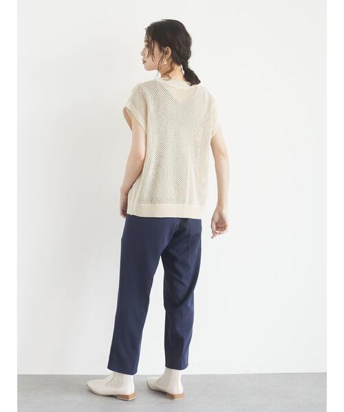 Green Parks(グリーンパークス)の「きれいシルエットアンクルパンツ*(その他パンツ・レディース・ブラック/ネイビー/ブルー/その他8・S/M/L)」の20枚目の写真