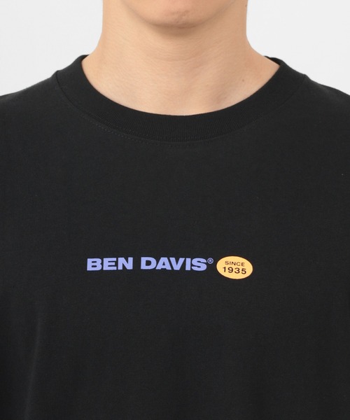 BEN DAVIS(ベンデイビス)の「【BEN DAVIS/ベンデイビス】 ブランドバナー 袖プリント ロンT(Tシャツ/カットソー・メンズ・ホワイト/ブラック/パープル・M/L/XL)」の17枚目の写真