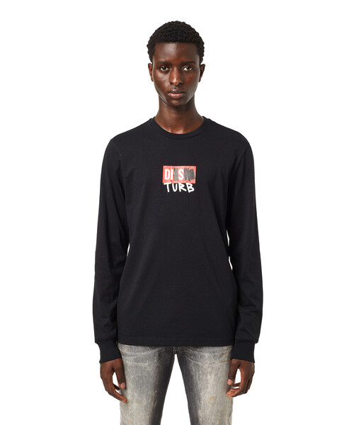 メンズ Tシャツ 長袖 ロンt サステナブル Tシャツ カットソー Diesel ディーゼル のファッション通販 Zozotown