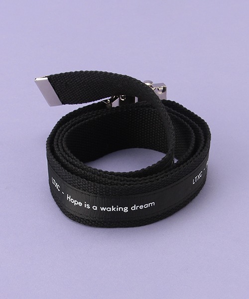 LOVETOXIC（ラブトキシック）の「プリントテープガチャベルト（ベルト・キッズ・サックスブルー/ベージュ/ブラック・FREE）」の7枚目の写真