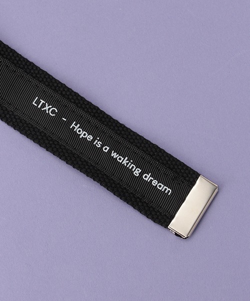 LOVETOXIC（ラブトキシック）の「プリントテープガチャベルト（ベルト・キッズ・サックスブルー/ベージュ/ブラック・FREE）」の9枚目の写真