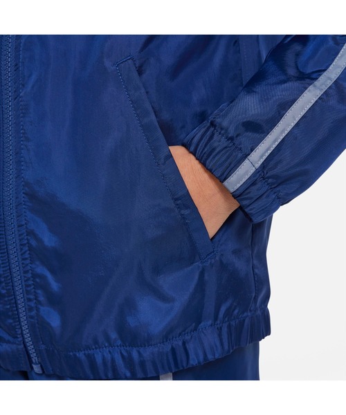 NIKE（ナイキ）の「ナイキ NIKE ナイキ YTH NSW ウーブン トラック スーツ（ナイロンジャケット・キッズ・ブラック/ダークブルー/スモークピンク・140cm/150cm/160cm/130cm）」の9枚目の写真