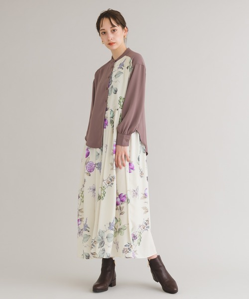 セール Katharine Ross オータムフルーツプリントワンピース ワンピース Katharine Ross キャサリンロス のファッション通販 Zozotown