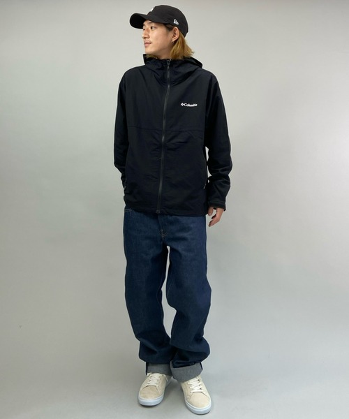 Columbia(コロンビア)の「columbia/コロンビア ヴィザボナパスジャケット ナイロンジャケット/無地 撥水/マウンテンパーカー PM3864(マウンテンパーカー・メンズ・ブラック/カーキ/カーキ系・XL/M/L)」の14枚目の写真