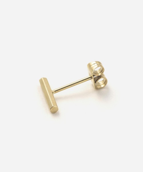 Vaya Con Dios（ヴァヤコンディオス）の「【VayaConDios/ヴァヤコンディオス】stainless hexagon bar pierce［両耳用］（ピアス（両耳用）・メンズ・シルバー/ゴールド/ブラック・FREE）」の16枚目の写真