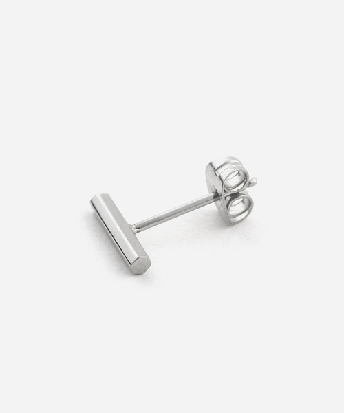 Vaya Con Dios（ヴァヤコンディオス）の「【VayaConDios/ヴァヤコンディオス】stainless hexagon bar pierce［両耳用］（ピアス（両耳用）・メンズ・シルバー/ゴールド/ブラック・FREE）」の19枚目の写真