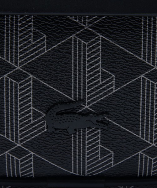 LACOSTE(ラコステ)の「ザ ブレンド モノグラムリポーターバッグ / ショルダーバッグ(ショルダーバッグ・メンズ・ブラック/チャコールグレー・FREE)」の12枚目の写真