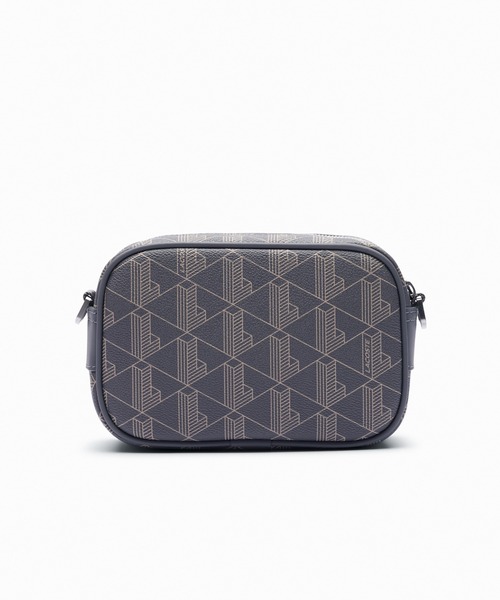 LACOSTE(ラコステ)の「ザ ブレンド モノグラムリポーターバッグ / ショルダーバッグ(ショルダーバッグ・メンズ・ブラック/チャコールグレー・FREE)」の4枚目の写真