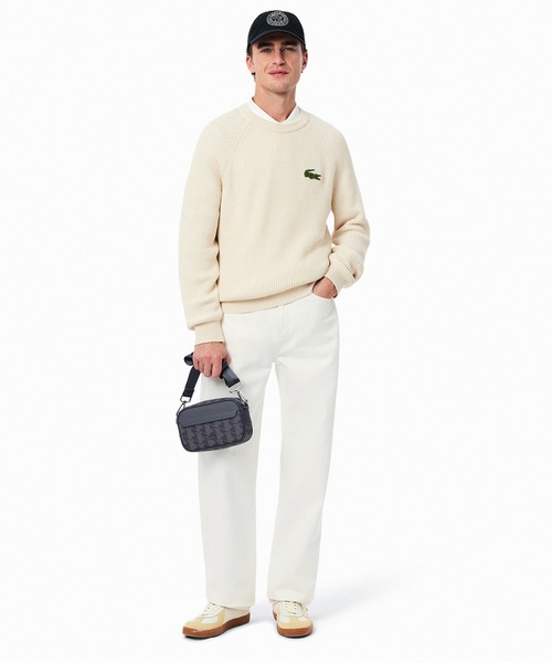 LACOSTE ラコステ ホワイト ショルダーバッグ シティコート ショルダーバッグ （ショルダーバッグ）｜LACOSTE