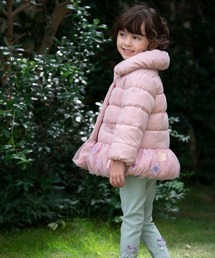 panpantutu（パンパンチュチュ）の「【ご予約限定】お花とリボンコート３点セット(80-100cm)（ダウンジャケット/コート・キッズ）」