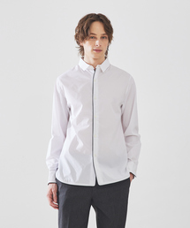 200/2 ストレッチ パイピングシャツ