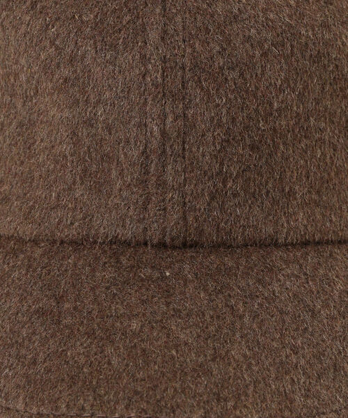 B:MING by BEAMS（ビーミングバイビームス）の「B:MING by BEAMS / ウールミックスファー 6パネル キャップ（キャップ・メンズ・ブラック/グレー/ブラウン・ONE SIZE）」の5枚目の写真