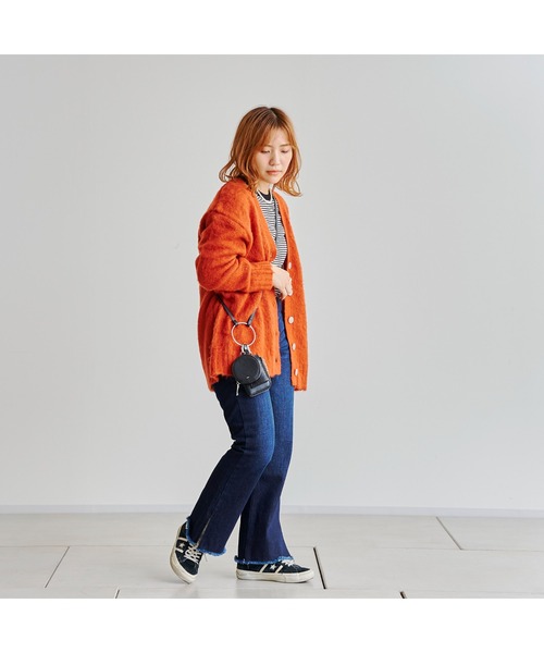 CPCM（シーピーシーエム）の「やわらか起毛糸カラーカーディガン（カーディガン/ボレロ・レディース・ベージュ/レッド/ピンク/グリーン系その他/ブルー・FREE）」の15枚目の写真
