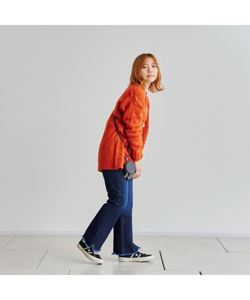 CPCM（シーピーシーエム）の「やわらか起毛糸カラーカーディガン（カーディガン/ボレロ・レディース・ベージュ/レッド/ピンク/グリーン系その他/ブルー・FREE）」の18枚目の写真