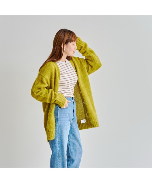CPCM（シーピーシーエム）の「やわらか起毛糸カラーカーディガン（カーディガン/ボレロ・レディース・ベージュ/レッド/ピンク/グリーン系その他/ブルー・FREE）」の20枚目の写真
