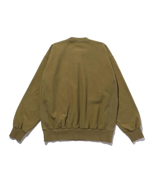 ARIES(アリーズ)の「<ARIES> PRM TEMPLE SWT CN/スウェット(スウェット・メンズ・オリーブ/クリーム・L/M)」の6枚目の写真