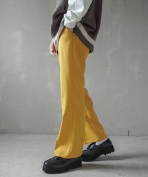 SPINNS | センタープレス セミフレアカラーパンツ(スラックス)