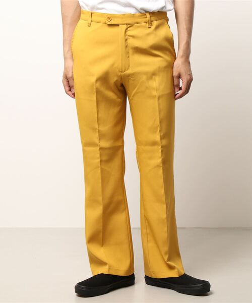 SPINNS（スピンズ）の「センタープレス セミフレアカラーパンツ（スラックス・メンズ・レッド/イエロー/グリーン/ロイヤルブルー・M/L）」の16枚目の写真