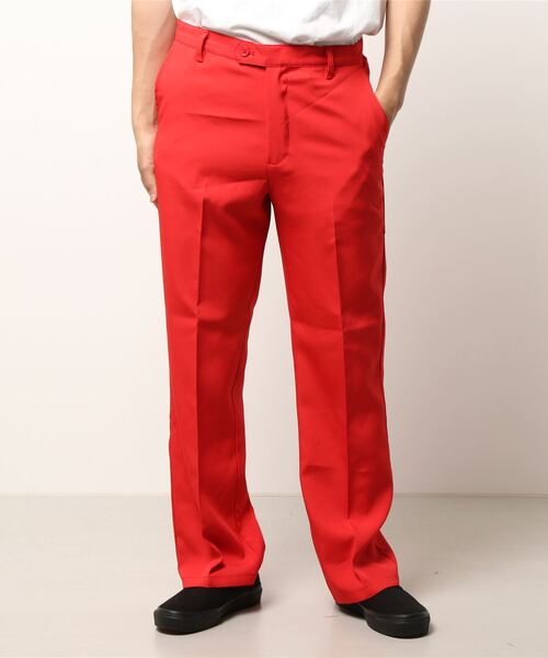 SPINNS（スピンズ）の「センタープレス セミフレアカラーパンツ（スラックス・メンズ・レッド/イエロー/グリーン/ロイヤルブルー・M/L）」の10枚目の写真