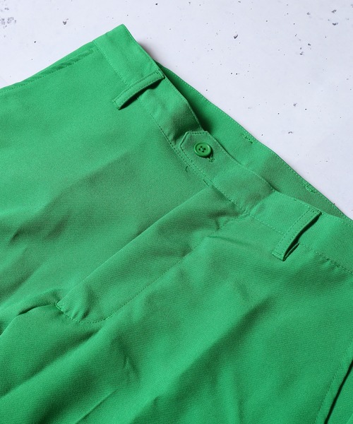 SPINNS（スピンズ）の「センタープレス セミフレアカラーパンツ（スラックス・メンズ・レッド/イエロー/グリーン/ロイヤルブルー・M/L）」の9枚目の写真