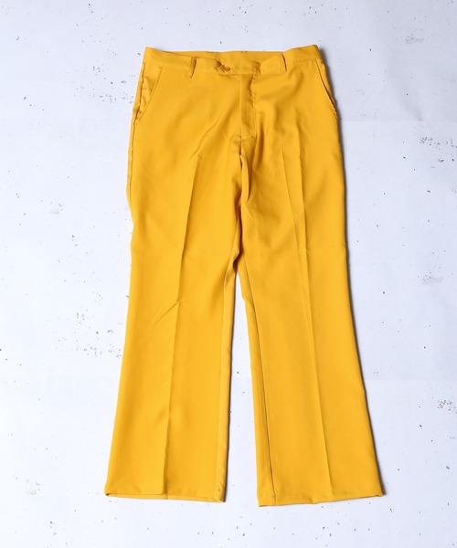 SPINNS（スピンズ）の「センタープレス セミフレアカラーパンツ（スラックス・メンズ・レッド/イエロー/グリーン/ロイヤルブルー・M/L）」の20枚目の写真