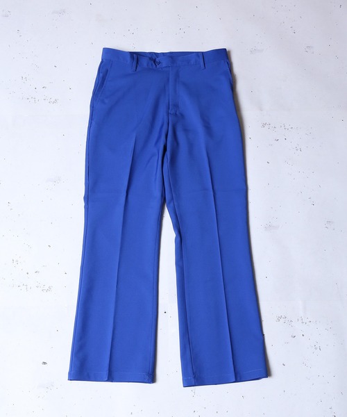 SPINNS（スピンズ）の「センタープレス セミフレアカラーパンツ（スラックス・メンズ・レッド/イエロー/グリーン/ロイヤルブルー・M/L）」の19枚目の写真