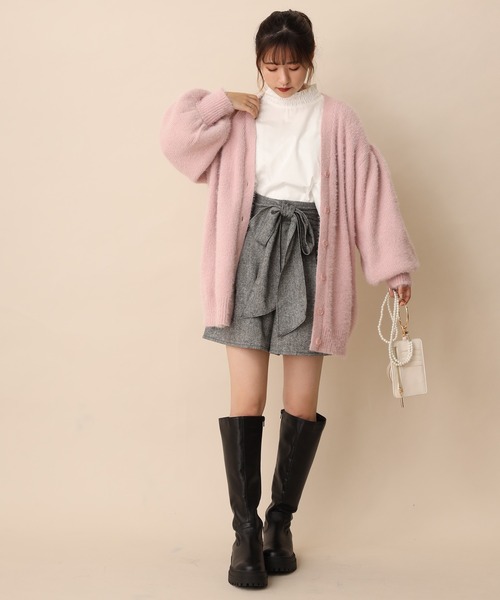 one after another NICE CLAUP（ワンアフターアナザーナイスクラップ）の「タンク底ロングブーツ（ブーツ・レディース・ブラック・S/M/L）」の12枚目の写真