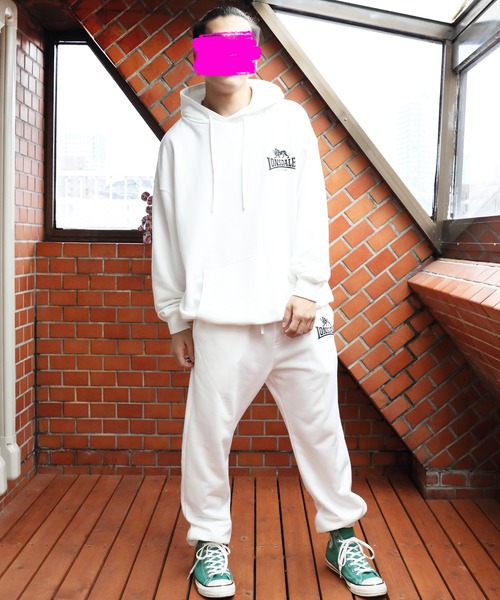 LONSDALE（ロンズデール）の「LONSDALE ロゴスウェットパンツ（スウェットパンツ・メンズ・ブラック/ホワイト・MEDIUM/X-LARGE/LARGE）」の3枚目の写真