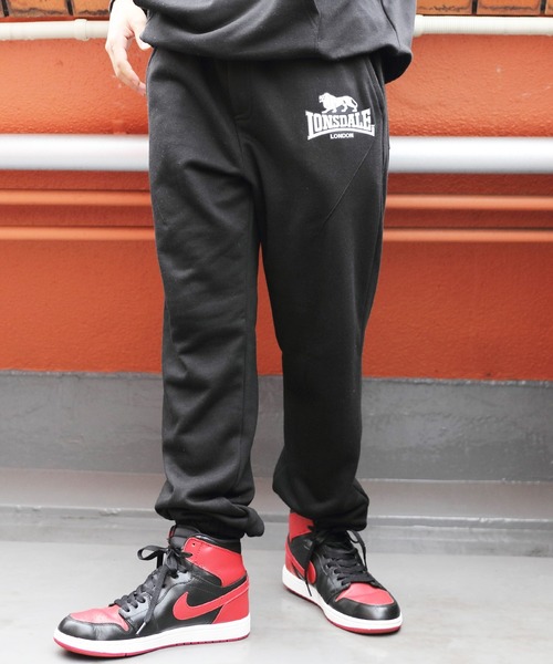 LONSDALE（ロンズデール）の「LONSDALE ロゴスウェットパンツ（スウェットパンツ・メンズ・ブラック/ホワイト・MEDIUM/X-LARGE/LARGE）」の9枚目の写真