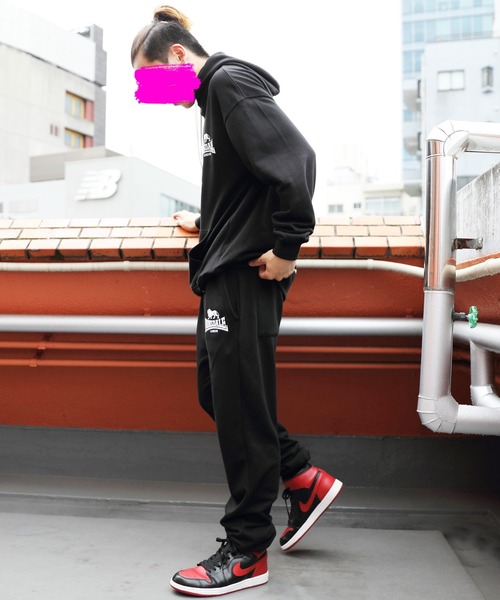 LONSDALE（ロンズデール）の「LONSDALE ロゴスウェットパンツ（スウェットパンツ・メンズ・ブラック/ホワイト・MEDIUM/X-LARGE/LARGE）」の10枚目の写真