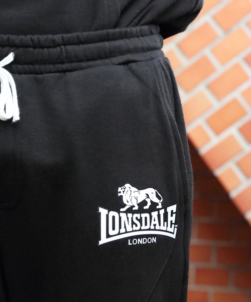 LONSDALE（ロンズデール）の「LONSDALE ロゴスウェットパンツ（スウェットパンツ・メンズ・ブラック/ホワイト・MEDIUM/X-LARGE/LARGE）」の6枚目の写真