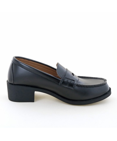 byあしながおじさん（バイアシナガオジサン）の「厚底コインローファー　-8710389（ローファー・レディース・ブラック/ダークブラウン・22.5cm/23.5cm/24.5cm/23.0cm/24.0cm）」の17枚目の写真