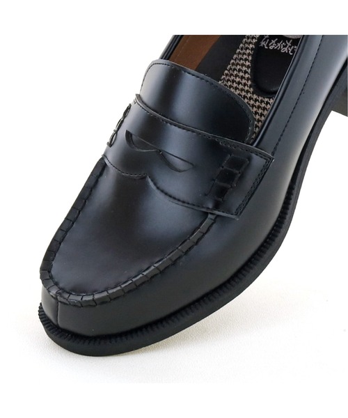 byあしながおじさん（バイアシナガオジサン）の「厚底コインローファー　-8710389（ローファー・レディース・ブラック/ダークブラウン・22.5cm/23.5cm/24.5cm/23.0cm/24.0cm）」の18枚目の写真
