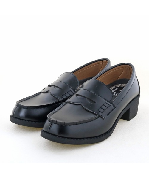 byあしながおじさん（バイアシナガオジサン）の「厚底コインローファー　-8710389（ローファー・レディース・ブラック/ダークブラウン・22.5cm/23.5cm/24.5cm/23.0cm/24.0cm）」の15枚目の写真