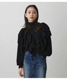 BIG FRILL KNIT TOPS/ビックフリルニットトップス