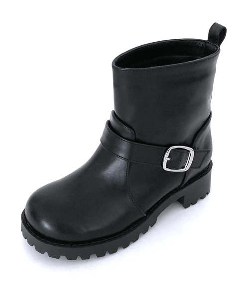 SOROTTO（ソロット）の「タンクソールエンジニアブーツ（ブーツ・キッズ・ブラック/ダークブラウン・23.0cm/20.0cm/19.0cm/22.0cm/21.0cm）」の10枚目の写真