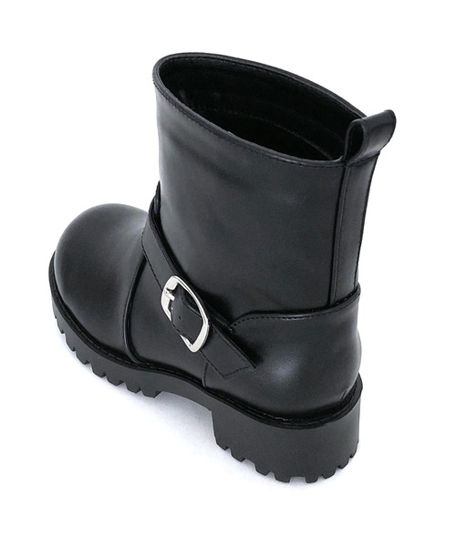 SOROTTO（ソロット）の「タンクソールエンジニアブーツ（ブーツ・キッズ・ブラック/ダークブラウン・23.0cm/20.0cm/19.0cm/22.0cm/21.0cm）」の12枚目の写真