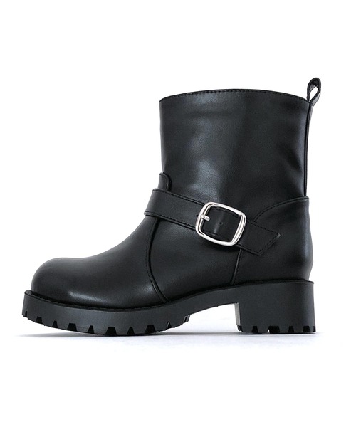 SOROTTO（ソロット）の「タンクソールエンジニアブーツ（ブーツ・キッズ・ブラック/ダークブラウン・23.0cm/20.0cm/19.0cm/22.0cm/21.0cm）」の7枚目の写真