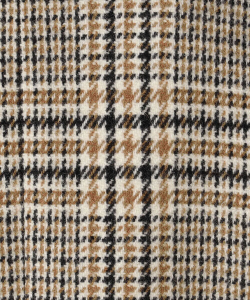 美品★ NOLLEY'S★ツイード　チェック　ダブル　オーバージャケット NOLLEY'S（ノーリーズ）の「ツイードチェックダブルオーバージャケット