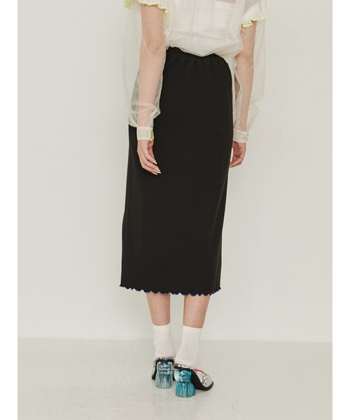 PAMEO POSE(パメオポーズ)の「Stefani Skirt(スカート・レディース・スカイブルー/ブラック/イエロー・FREE)」の13枚目の写真