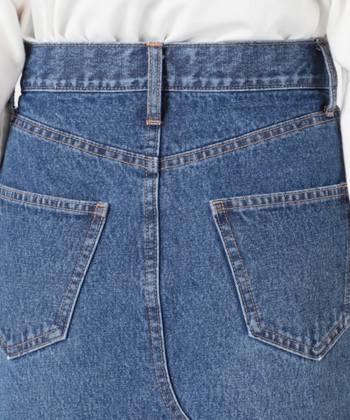 SLOBE IENA（スローブイエナ）の「LE DENIM リメイク風マーメイドスカート【洗濯機使用可能】◆（デニムスカート・レディース・ブルー系その他/ナチュラル・36/38/40）」の9枚目の写真