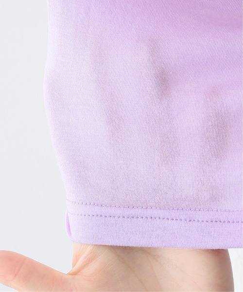 Spick & Span（スピックアンドスパン）の「【MIJEONG PARK】ロールネックジャージートップ◆（Tシャツ/カットソー・レディース・グリーン/パープル/アイボリー/ネイビー・SMALL）」の14枚目の写真