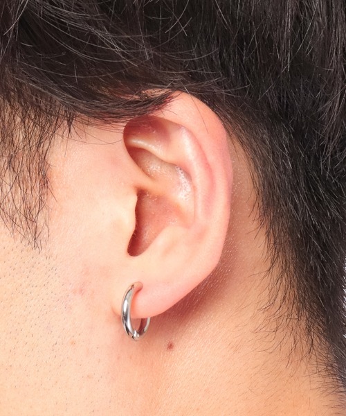 FUNALIVE（ファンアライブ）の「JON ステンレスイヤーカフ 両耳２点セット（イヤーカフ・メンズ・ライトブルー/ブラック/ピンク/シルバー/ゴールド・FREE）」の21枚目の写真