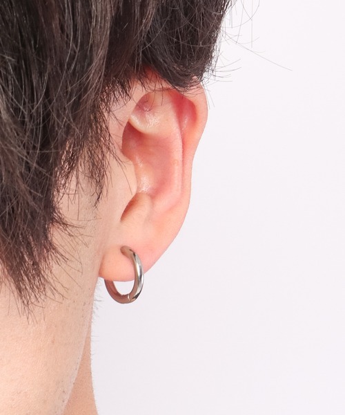 FUNALIVE（ファンアライブ）の「JON ステンレスイヤーカフ 両耳２点セット（イヤーカフ・メンズ・ライトブルー/ブラック/ピンク/シルバー/ゴールド・FREE）」の22枚目の写真