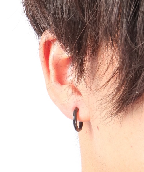 FUNALIVE（ファンアライブ）の「JON ステンレスイヤーカフ 両耳２点セット（イヤーカフ・メンズ・ライトブルー/ブラック/ピンク/シルバー/ゴールド・FREE）」の17枚目の写真