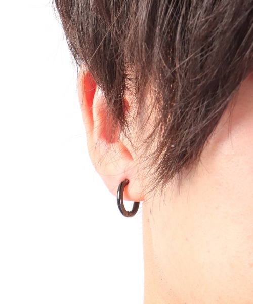 FUNALIVE（ファンアライブ）の「JON ステンレスイヤーカフ 両耳２点セット（イヤーカフ・メンズ・ライトブルー/ブラック/ピンク/シルバー/ゴールド・FREE）」の18枚目の写真