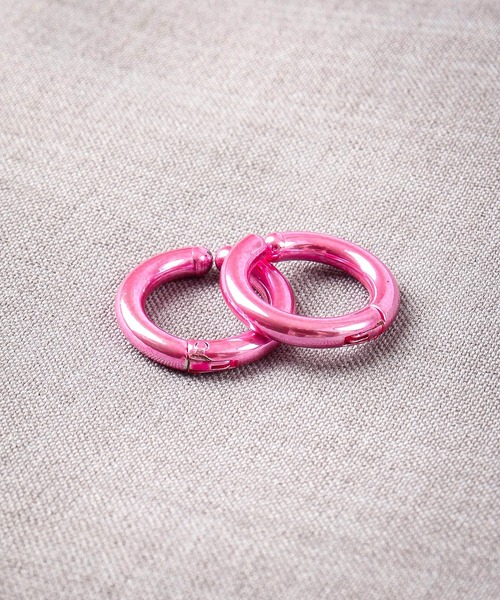 FUNALIVE（ファンアライブ）の「JON ステンレスイヤーカフ 両耳２点セット（イヤーカフ・メンズ・ライトブルー/ブラック/ピンク/シルバー/ゴールド・FREE）」の12枚目の写真