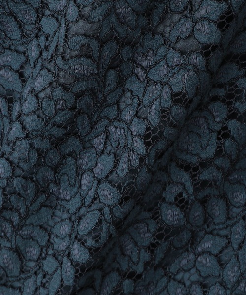 GLOBAL WORK（グローバルワーク）の「洗える総レーススカート/236490（スカート・レディース・グリーン/ネイビー・LARGE/MEDIUM）」の15枚目の写真