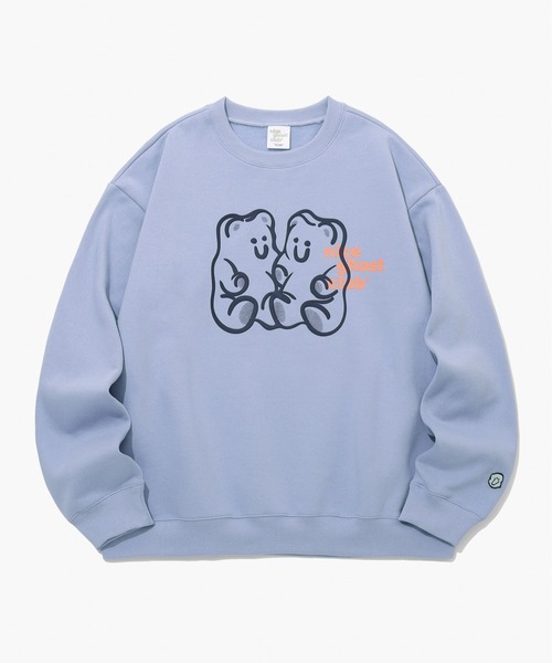 セール Istkunst Nice Ghost Club Gummy Bear Logo Sweatshirts ナイスゴーストクラブ グミベアー アンド ロゴ スウェットシャツ スウェット Istkunst イストクンスト のファッション通販 Zozotown